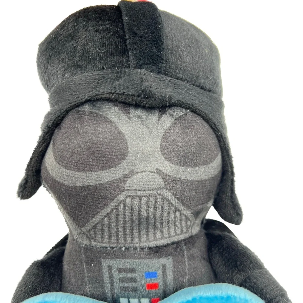 Disney Star Wars Darth Vader Valentine Heart Squeaker Dog/Pet Toy 9” Plush